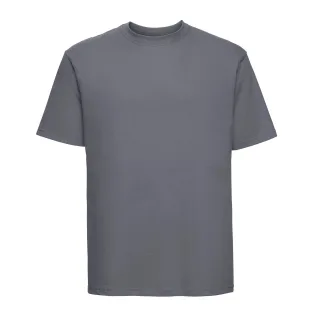 Russell Herren Organik T-Shirt Kurzarm (Grau)