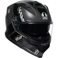 AGV Motorradhelm K7 Kyber Helm, vorbereitet für Kommunikationssystem,integriertes Sonnenvisier