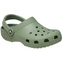 Crocs Sandale Classic Clog grün Herren/Damen Badeschuh