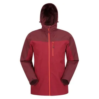 Mountain Warehouse Herren Brisk Extreme Wasserdichte Jacke (Rot)