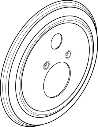 Ideal Standard JADO Rosette LIGHTHOUSE Bade BS2, A962761AA Easy-Box A962761AA