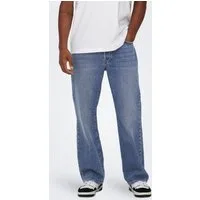 ONLY & SONS Loose-fit-Jeans ONSFADE LOOSE WB 6778 A14 DNM NOOS