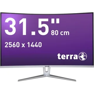 Wortmann TERRA LCD/LED 3280W V3 silver/white CURVED USB-C/HDMI/DP | 3030219 |