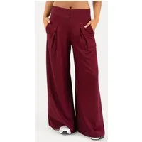 Smilodox Jogginghose Vanea Sweatpants Damen, Loose Fit, Wide Leg, Gym & Freizeit Slip-On, elastisch, weiches Strickmaterial, Bewegungsfreiheit
