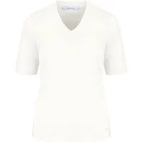 bianca Kurzarmshirt EDIRA in cleanem Look mit V-Ausschnitt