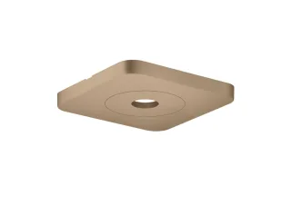 Hansgrohe Deckenrosette Axor Citterio C 120/120 softsquare brushed red gold, 28802310 28802310