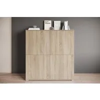 OTTO home PC-Schrank Kenia, Sekretär, Home Office (1 St), Mit Push-to-open, Tastaturauszug und praktischem Stauraum