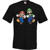 Youth Designz Print-Shirt Mario & Luigi Herren T-Shirt mit modischem Frontprint