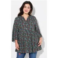 Angel of Style Tunika Bluse Minimal-Blütenmuster