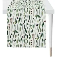 APELT Tischdecke 7007 (1-tlg), Olivendesign als all-over