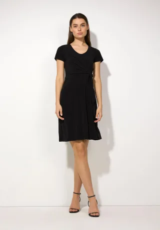 MORE & MORE - Jerseykleid schwarz - Gr. - 42