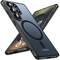 CoolGadget Handyhülle Magnet-Hülle für Samsung Galaxy S25 Ultra Schutzhülle magnetisch 6,9 Zoll, Hülle Matt Stoßfest kompatibel mit QI-Laden Zubehör Kameraschutz Case