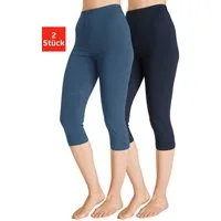 Vivance Active by Lascana Caprileggings (2er-Pack) mit Gummibund, Loungewear