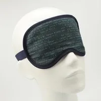 BEAZZ Schlafmaske Schlafmaske, Augenmaske, Schlafbrille - Computer, Bequem - Perfekte Abdunklung, 1-tlg., HANDMADE IN GERMANY