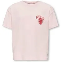 KIDS ONLY T-Shirt Kogsara Life S/S Print Washed Top Jrs