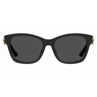Moschino - Sonnenbrille für Herren/Damen Unisex, mit Schnalle (Schwarz)