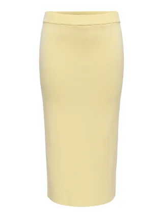 JDY - JDYASTRA HW SKIRT KNT Double Cream - Gr. - S