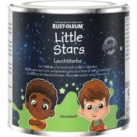 Alpina Lack Little Stars Leuchtfarbe 250ml Hellgrün Möbelfarbe und Spielzeugfarbe