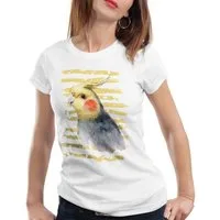 style3 T-Shirt Sommer Sittich vogel sommer urlaub vogel vögel