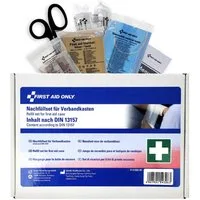 FIRST AID ONLY® Erste-Hilfe-Set Nachfüllset DIN 13157 für Verbandskasten und Erste Hilfe Koffer, 65-teiliges Set gefüllt nach DIN 13157:2021