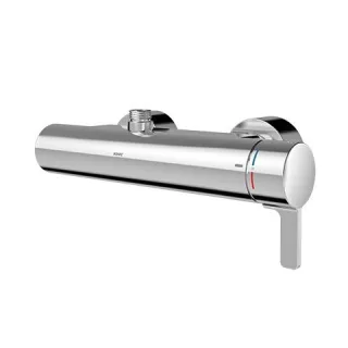 KWC Aquarotter Thermostat-Wandbatterie, F5, EHM, für Bogen/Duschrohr, Hygieneoption, 2030066495 2030066495