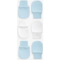 Next Fäustlinge Baby-Kratzfäustlinge, 3er Pack (3-St)