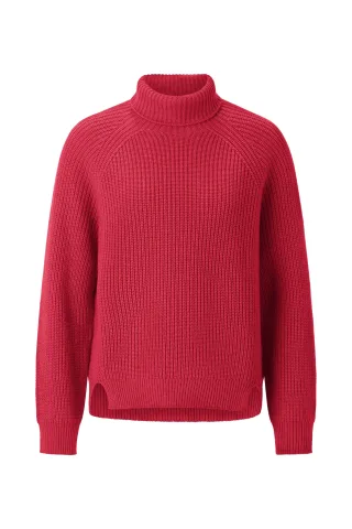 Rich & Royal - Cozy Crew Turtle Neck holiday red - Gr. - XS