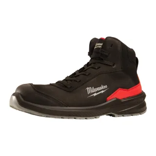 Milwaukee FLEXTRED S3S Sicherheits-Schnürstiefel Leder schwarz schwarz - 4932493739