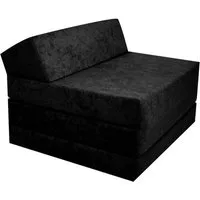 Klappmatratze Klappmatratze Gästematratze mit Kopfteil Größe 200x70x10cm, FORTISLINE