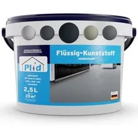 plid Bodenversiegelung Flüssigkunststoff Innen & Außen - Bodenbeschichtung - Flüssig PVC, Wasserfest