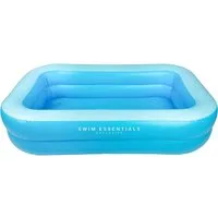 Swim Essentials Pool Rechteckiger Swimming Pool 211 cm Blau, Swimmingpool Planschbecken