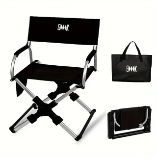 Xmund Outdoor Folding Camping Chair Leisure Chair Back Chair, Convenient And Stable Fishing Chair, Light Folding Armchai