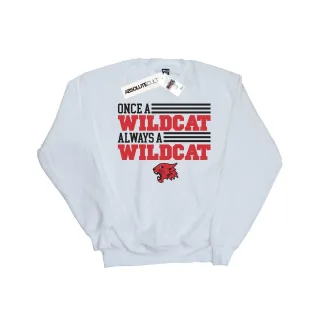 Disney - "High School Musical The Musical Once A Wildcat" Sweatshirt für Herren (Weiß)