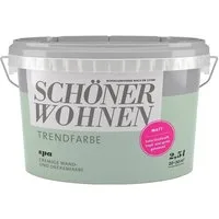 SCHÖNER WOHNEN FARBE Wandfarbe SW Trend Wandfarbe matt 2,5L Spa 6507