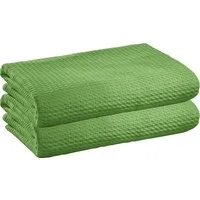 Wohndecke Sommerdecke "Siena" 2er-Pack, Erwin Müller, Baumwolle Uni