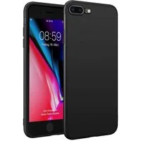 CoolGadget Handyhülle Black Series Handy Hülle für Apple iPhone 7 Plus, iPhone 8 Plus 5,5 Zoll, Edle Silikon Schlicht Schutzhülle für iPhone 7 Plus / 8 Plus Hülle