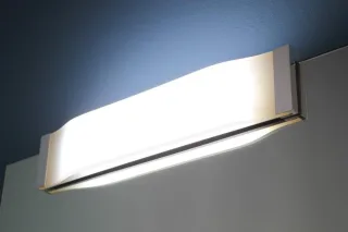 Koh-i-Noor Spiegelleuchte mit LED-Licht ONDA, 7921, CHROM 7921