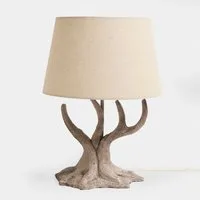 Mirabeau Tischleuchte Tischlampe Kestrell creme