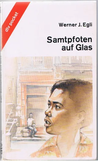 Samtpfoten auf Glas
