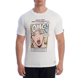 Herren T-Shirt aus Baumwolle kurzärmelig Comics HS24MTS21-D