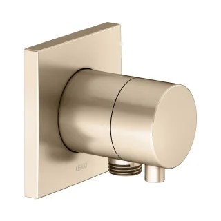 Keuco Absperrventil IXMO Comf. 59541, eckig Schlauchanschluss, Bronze gebürstet,59541031102 59541031102