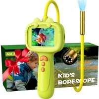 Minicloss Lernspielzeug Kinder Lernspielzeug: Endoskop-Kamera mit Licht, pädagogisches Wissenschafts-Entdecker-Spielset