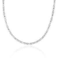 JEWLIX Königskette Sterlingsilber in 2,5 mm Stärke, vierkant KK0025-F