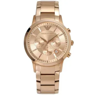 Emporio Armani AR2452 Herrenarmbanduhr Roségold