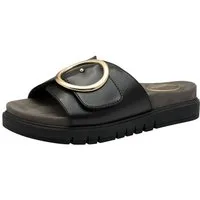 Tamaris WIDE FIT MultiAdjustable, comfortFit aus Leder Pantolette MultiAdjustable