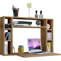 VCM Schreibtisch Holz Hänge Schreibtisch Wandschreibtisch Wandila (1-St), 60x90x20cm Schublade, hängend