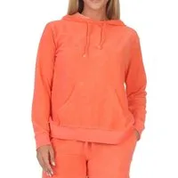Normann Relaxanzug Damen langarm Frottee Schlafanzug Hoodie Oberteil Pyjama Mix & Match