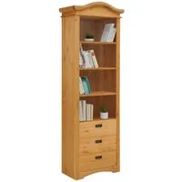 OTTO home Regal Konrad, aus Massivholz, für Kinderzimmer, mit Metallgriffen, Made in Europa
