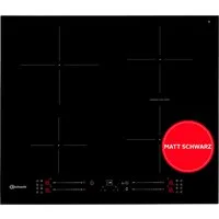 BAUKNECHT Induktions-Kochfeld BKS2560BFBM, MattProtect–kratzfestes Mattglas mit 3× höherer Widerstandsfähigkeit.