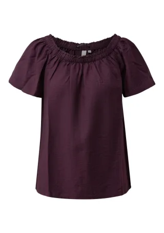 Q/S designed by - Carmen-Bluse rot - Gr. - 40